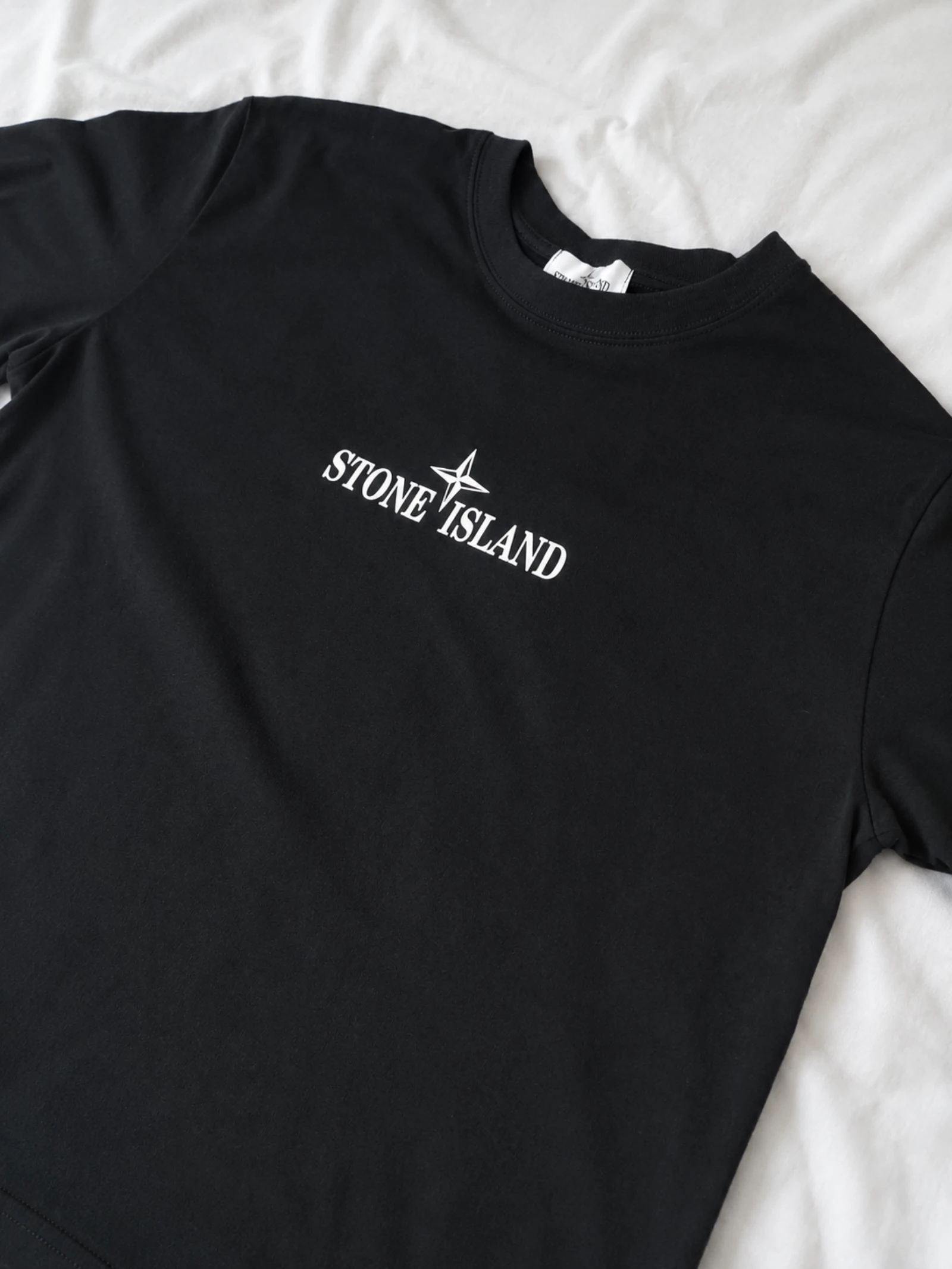 Camiseta Stone Island Preta – photo 2